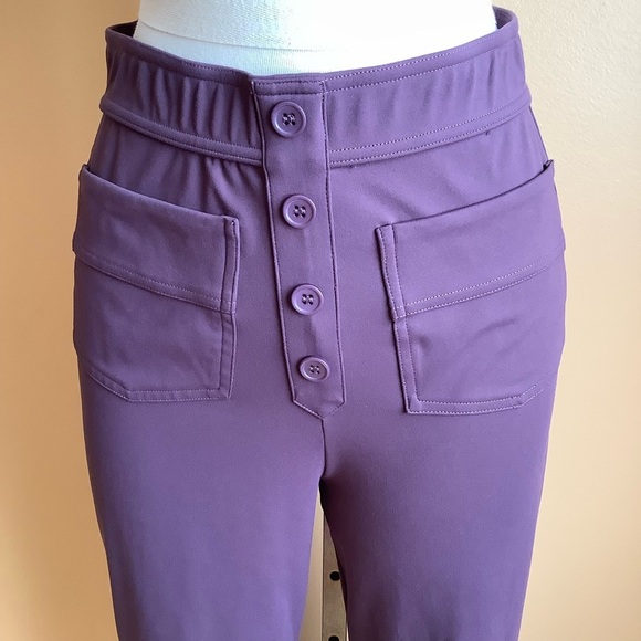 HALARA Relaxed High Waisted Multiple Straight Leg Pants Size M - Picture 5 of 12